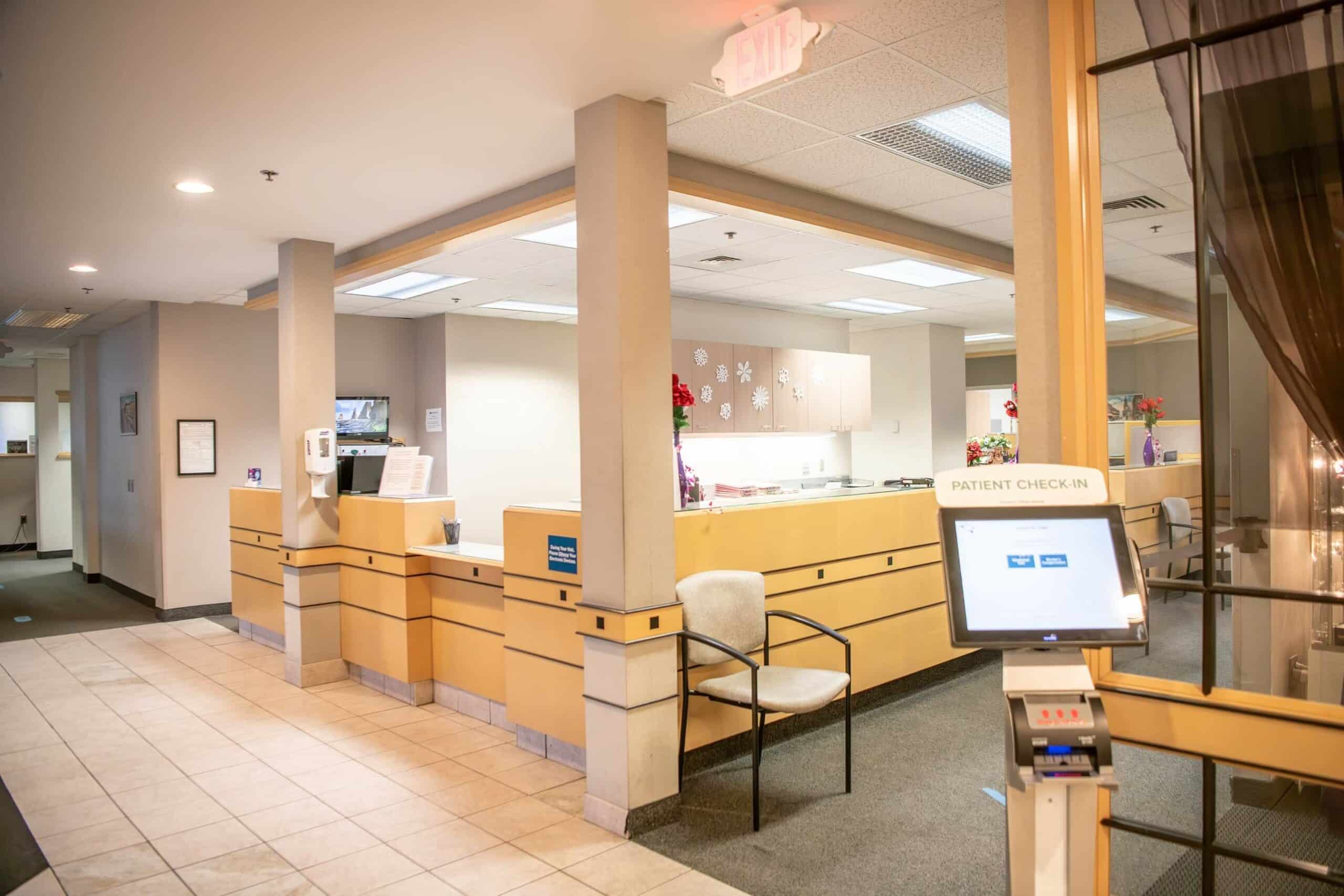 Front Desk Center for Sight Fall River, MA